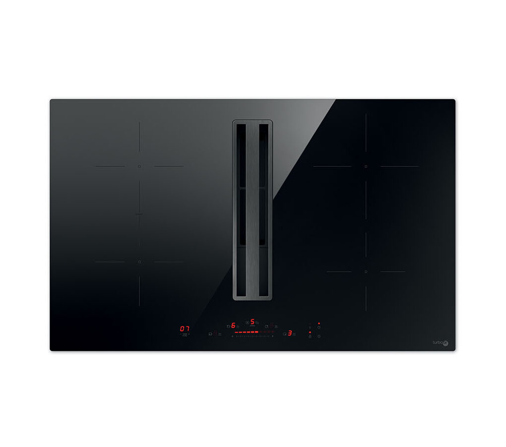 Turboair Built-In Aspiration Hood & Induction Hob 83cm 7400W
