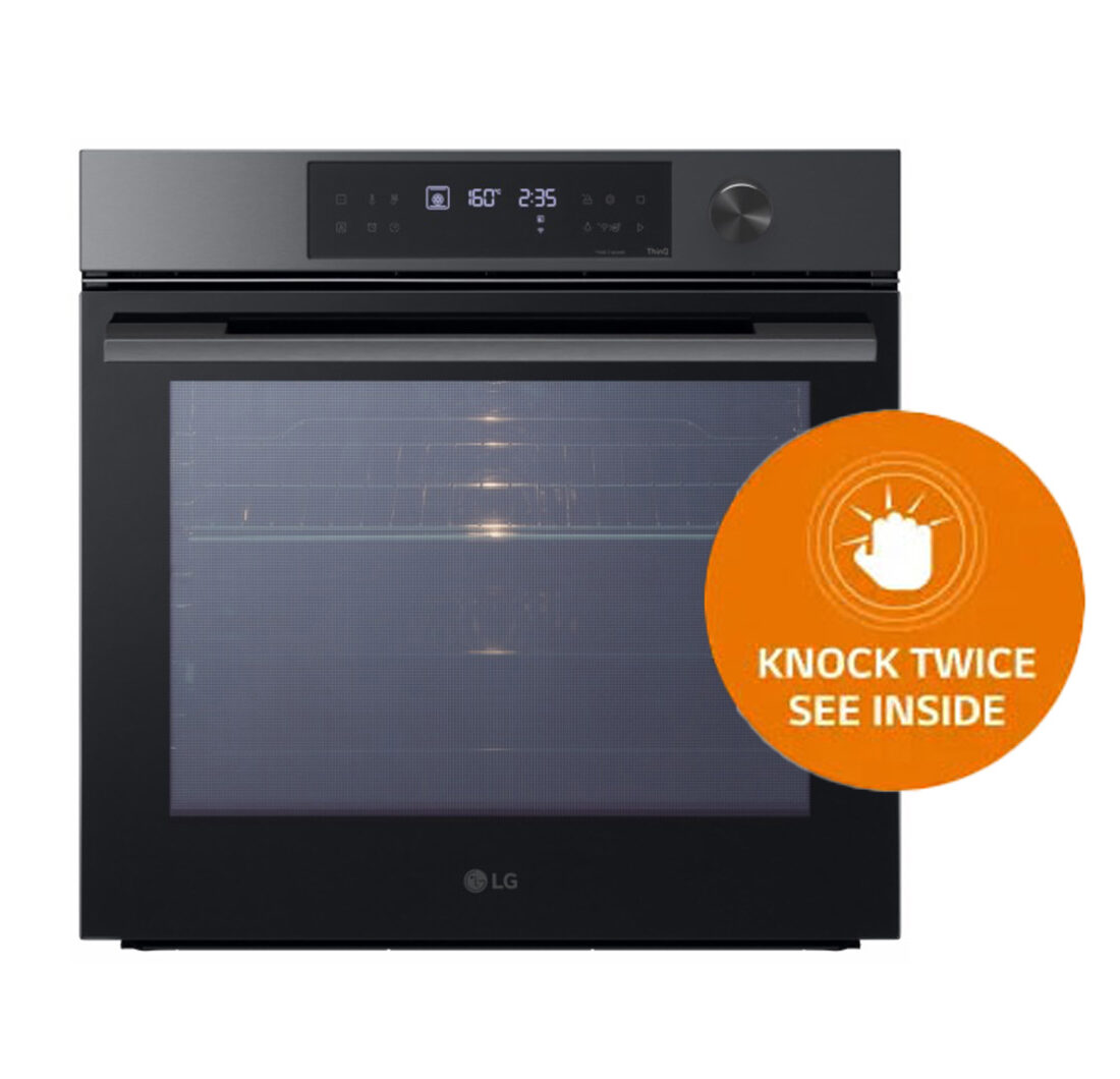 1 (2) LG Built-In Ventilated Oven 60cm 76L